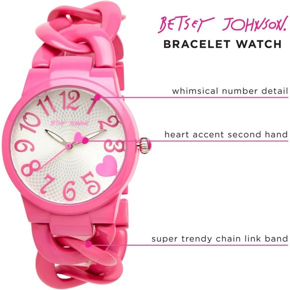 Women's Curb Chain Bracelet 3 Hand Quartz Movement Easy Read Dial Wristwatch - Picture 3 of 7